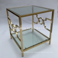 Good quality hotel use furniture reasonable price square shape side table